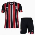 Günstige Fußballtrikots São Paulo Kinder Auswärtstrikot 2024-25 Kurzarm